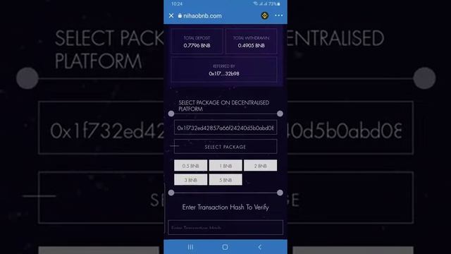 NihaoBnB - Регистрация с Мобильных Кошельков в Смарт Контракте ! смотреть онлайн