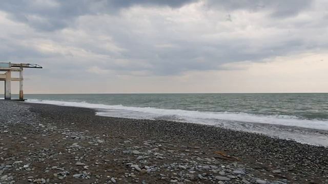 Лоо. Сочи. Чёрное море. 8 февраля 2024г.