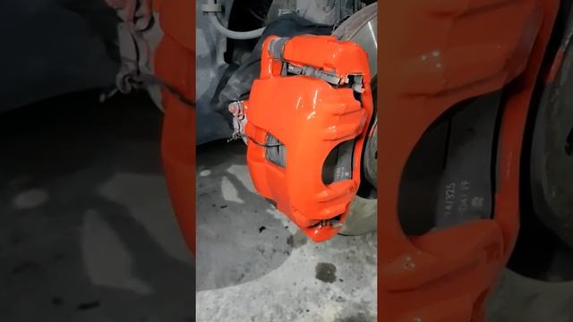 Fiat Bravo Tjet brake callipers painted смотреть онлайн