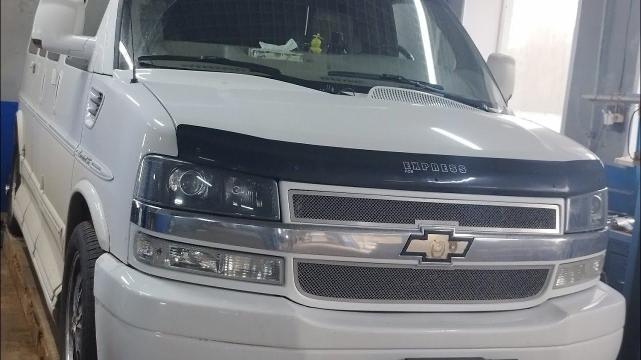 Привязка датчиков давления шин Chevrolet Express смотреть онлайн