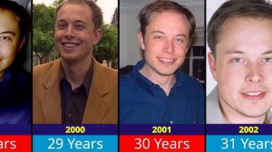 Как менялся Илон Маск по годам