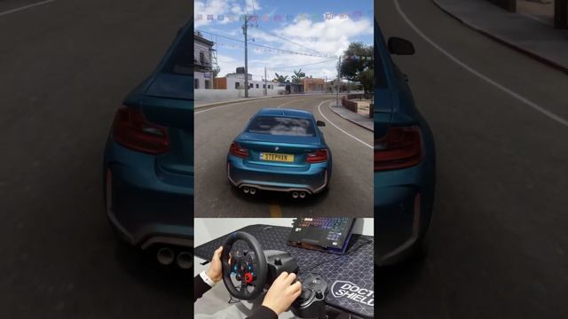 BMW M2 COUPE 2016 | Forza Horizon 5 | Steering Wheel Gameplay #shorts смотреть онлайн