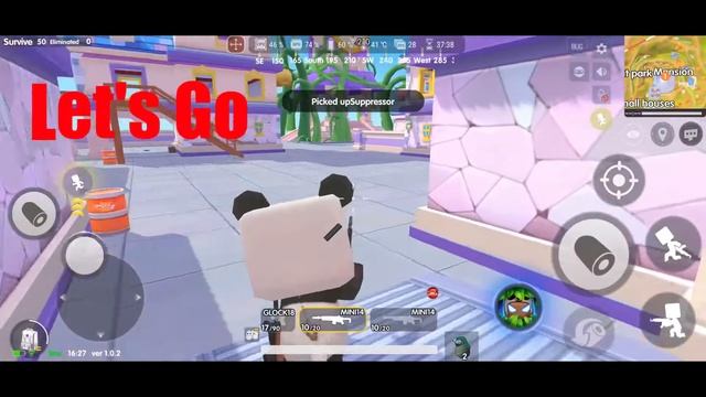 MINI WORLD ROYALE - SETTINGS / 25 KILLS WIN MVP (Asus rog phone 2) смотреть онлайн