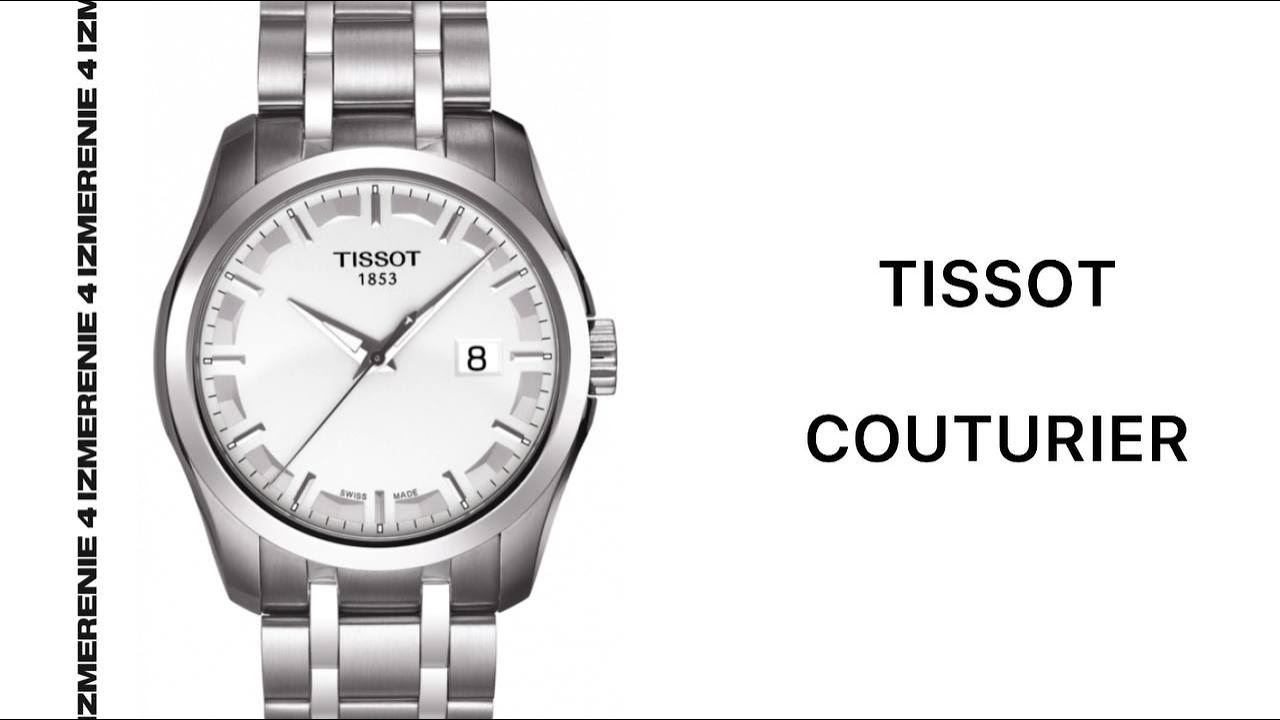 Обзор 4 Измерение Tissot Couturier T035.410.11.031.00