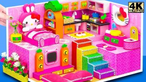 Мультики для девочек. Сделайте домик Hello Kitty. ❤️ Набор макияжа для питомца