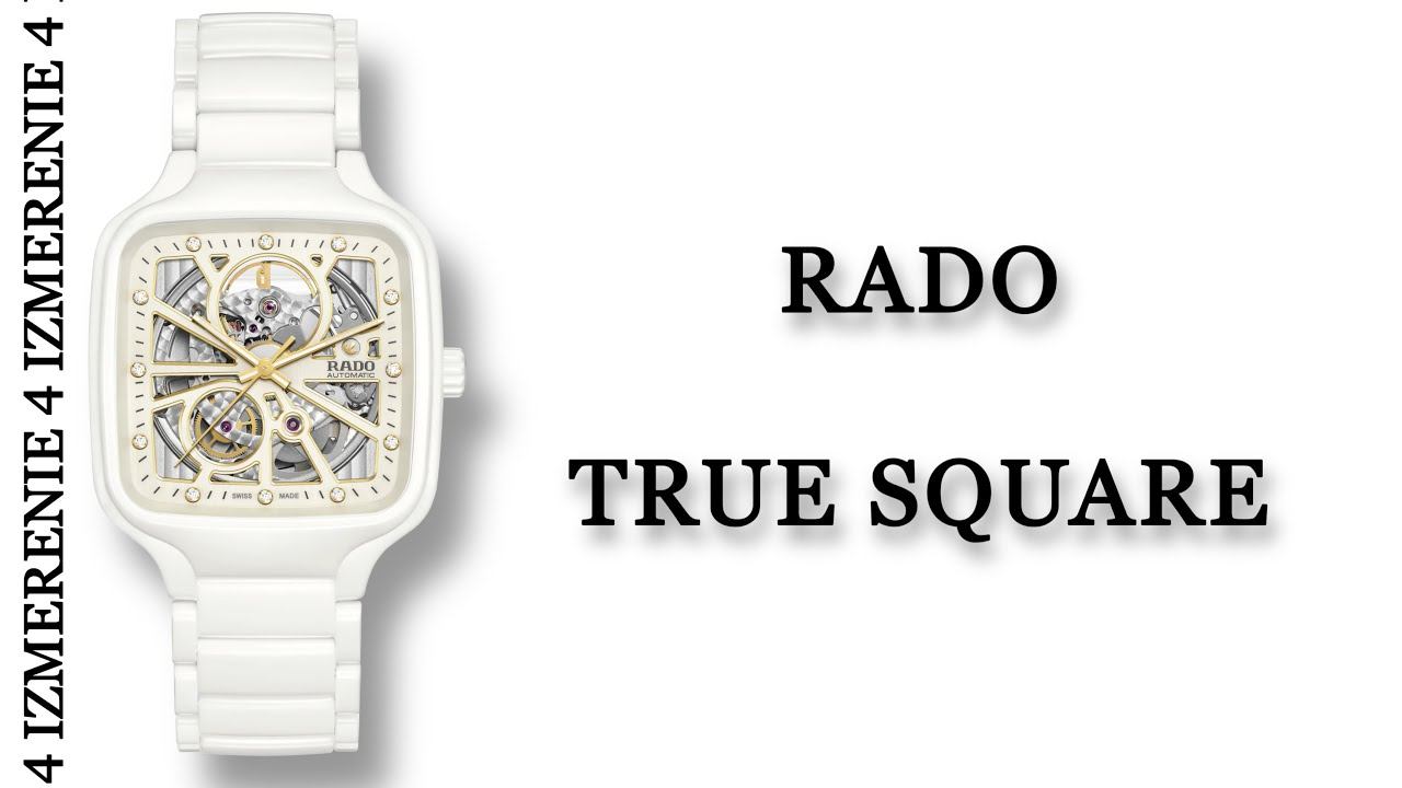 Обзор часов Rado True Square R27073702