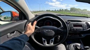 2012 KIA SPORTAGE 2.0L 150 л.с. 4WD ТЕСТ-ДРАЙВ.