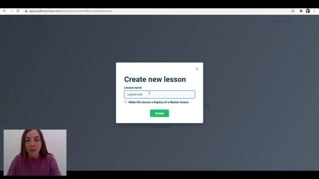 How to create your first lesson. AcademyOcean Smart LMS platform for online business education смотреть онлайн