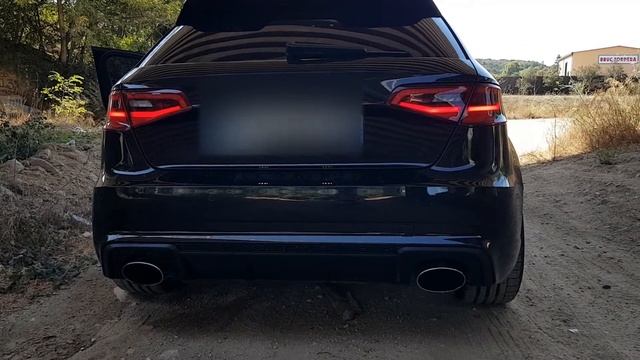 AUDI RS3 KSF/MRC pop-bang Avant montage Milltek смотреть онлайн