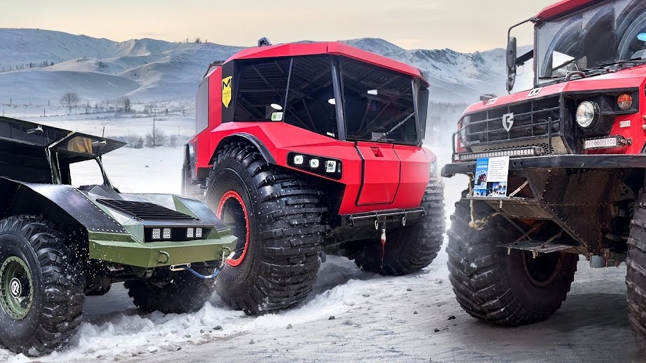 Всё вездеходы РФ: от дешёвого до дорогого