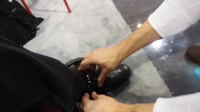 Feet on: ACTON's RocketSkates at CES | Mashable смотреть онлайн