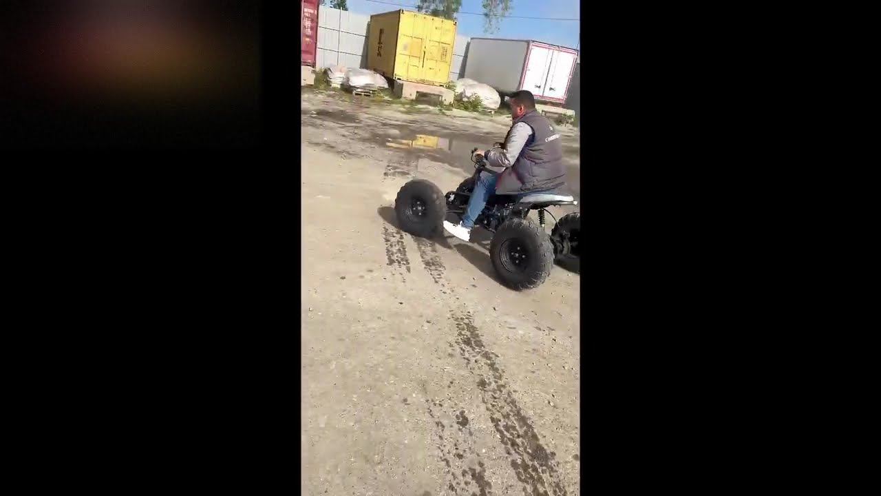 Прототип квадроцикла DraXter Quadro со спортивным двигателем мощностью 13 л.с смотреть онлайн