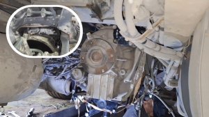 Volvo снятие коробки передач.