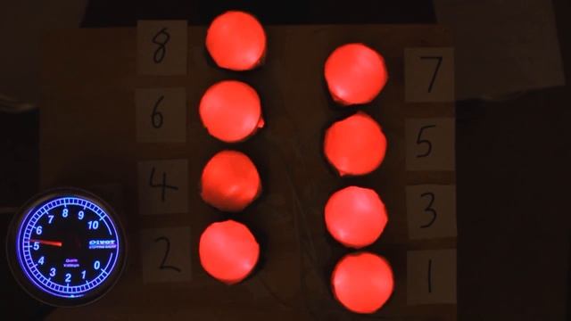 Audiovisual Demonstration Of Common Crossplane V8 Firing Order Smallblock Chev SBC Mopar Etc