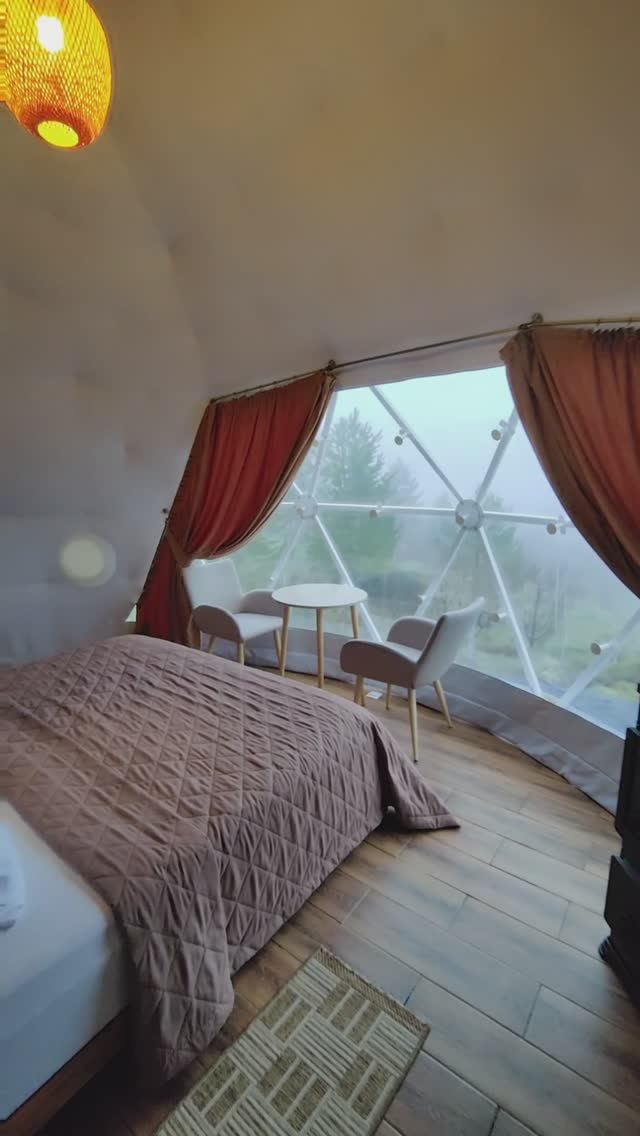 Купол глэмпинга "Панорама". Гуамка смотреть онлайн