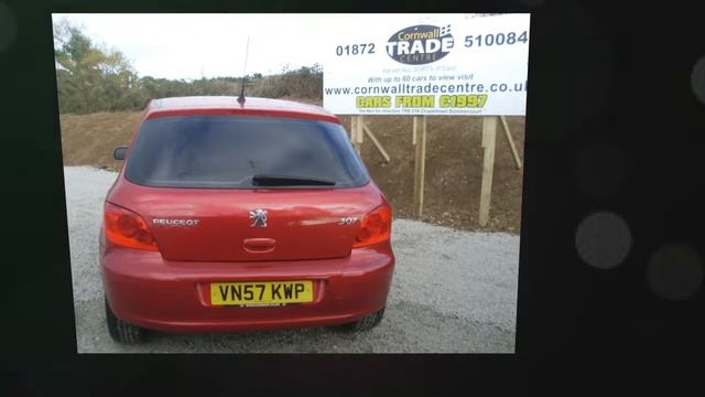 Peugeot 307 1.6 S 5dr for sale in Newquay, Cornwall смотреть онлайн