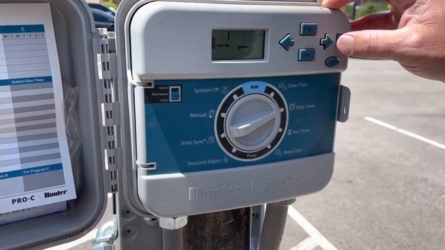 How To Program a Hunter Pro C Irrigation Controller смотреть онлайн