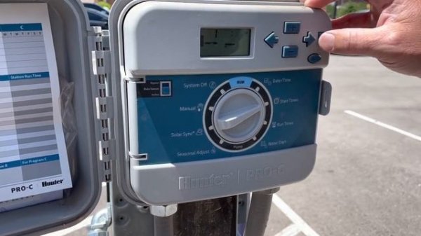 How To Program a Hunter Pro C Irrigation Controller