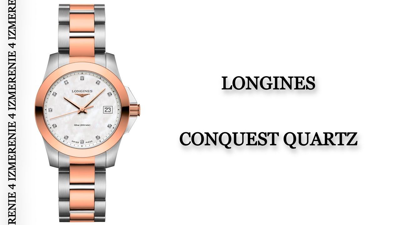 Обзор часов Longines Conquest Quartz L3.377.3.88.7