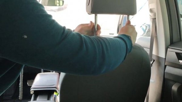 Снятие подголовника VW Taos