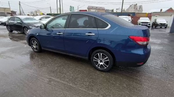 Nissan Almera 2015 синий Z8NAJL01053268900