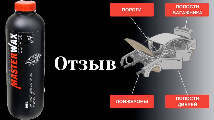 Антикоррозионная обработка Masterwax Service ML скрытых полостей авто смотреть онлайн