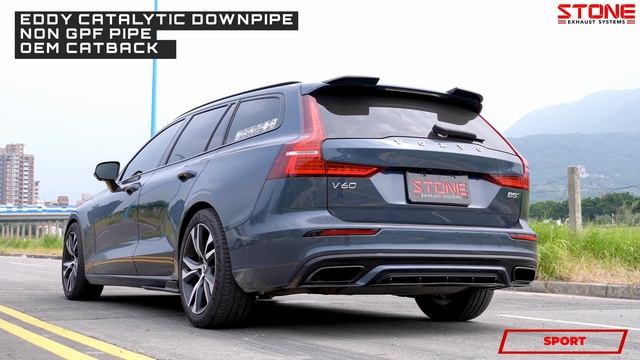 ボルボ V60 B5 R VOLVO カタリスト/スポーツ触媒ダウンパイプ STONE EXHAUST смотреть онлайн