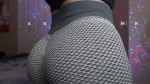 ASMRbyK -TEXTURED-LEGGING-SCRATCHING