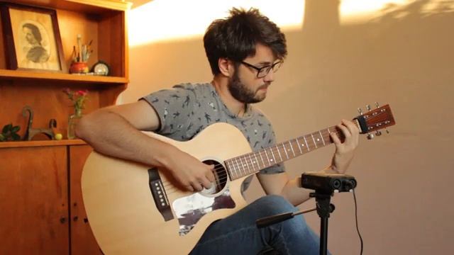 Jazz waltz (original) acoustic guitar смотреть онлайн