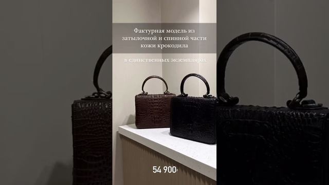 Сумки из натуральной кожи крокодила, шоурум в СПб смотреть онлайн