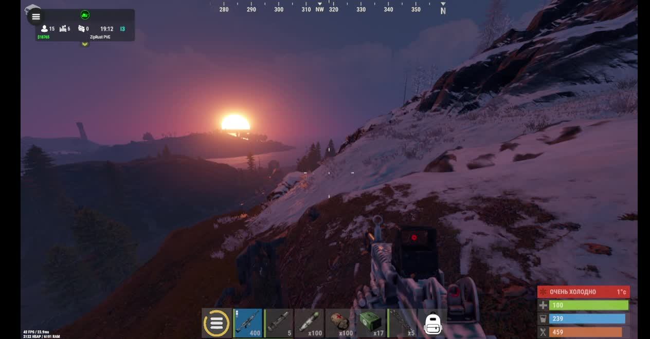 играем на Zip Rust Pve