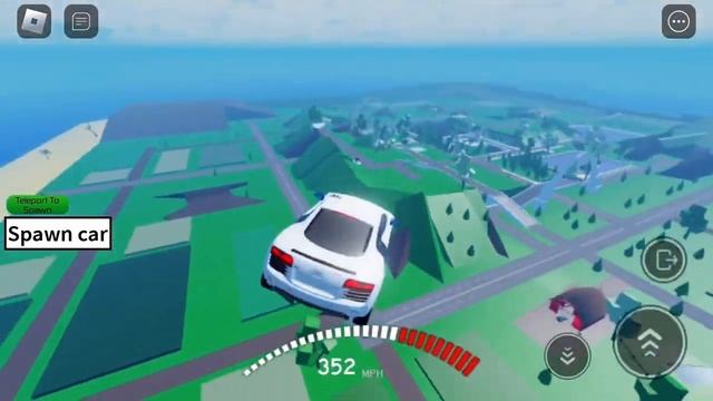 Audi, R8, 2012 ￼E Tron,￼ jump test, ￼ смотреть онлайн