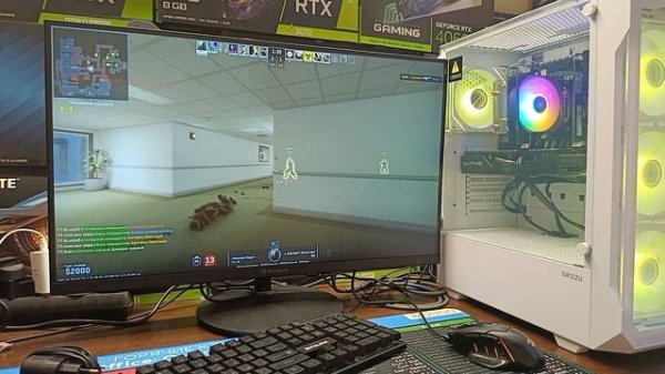 test game e5 2650v2 Rx 5600xt