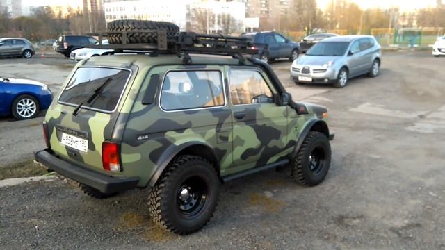 Tuning of Lada 4x4 NIVA, Ranger style смотреть онлайн