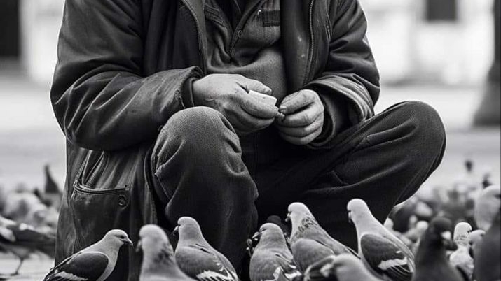 Я встретил сегодня нищего смотреть онлайн