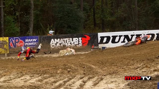 CRASH: Dakota Alix - 250 Pro Sport Main Event / Mini O's (MXPTV) смотреть онлайн