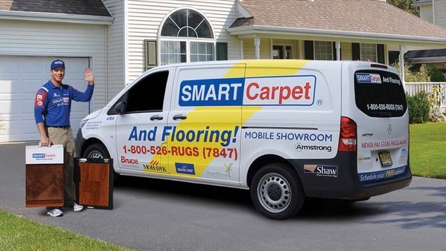 Smart Carpet and Flooring comes to you! #shopathome #carpet #flooring смотреть онлайн