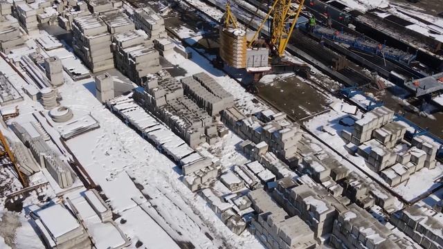 Аэросъемка smart-завода Betonium смотреть онлайн