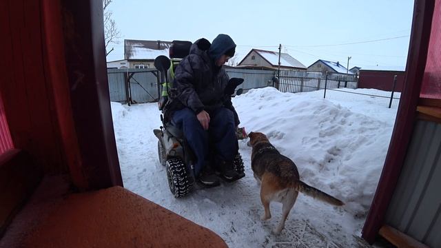 Вот так мы выживали два дня, он меня встречал🐕 а я его кормил 😁 смотреть онлайн