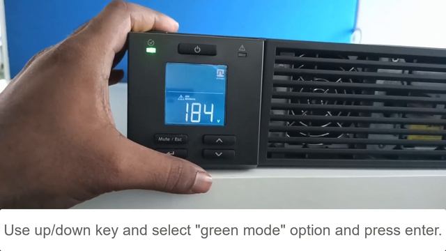 How to Enable Green Mode in SRV2KL-IN Through the Display | Schneider Electric Support смотреть онлайн