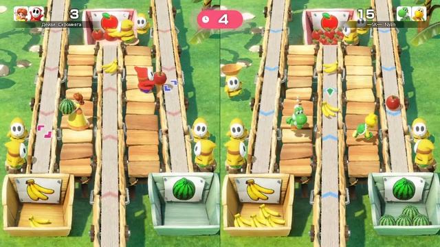 Бананы, яблоки, и арбузы