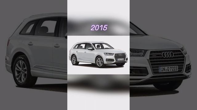 Evolution of Audi Q7 (2005~2022)#vehicledetective #shorts смотреть онлайн