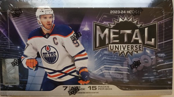 Брейк 2023/24 Upper Deck Skybox Metal Universe Hockey Hobby Box # 2.mp4