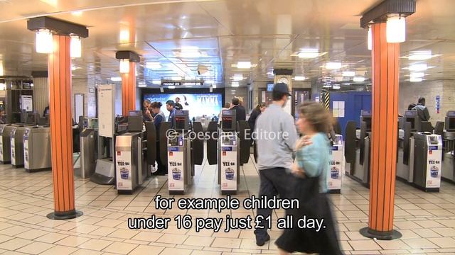 English  - London transport (A1-A2 - with subtitles)