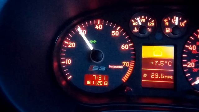 Audi S3 blown turbo. смотреть онлайн
