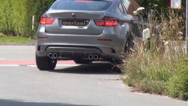 Sound! BMW X6M Sportauspuff-Sound by mariani E71