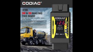 GODIAG GT106 VS No NAME понижающие переходники адаптеров Launch для работы с грузовыми автомобилями