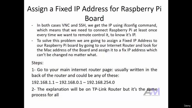 236 - Assign A fix IP Address for Raspberry Pi Board смотреть онлайн