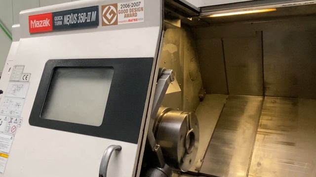 Mazak QTN 350 II M spindle chuck rotation MACH4METAL 6102 смотреть онлайн