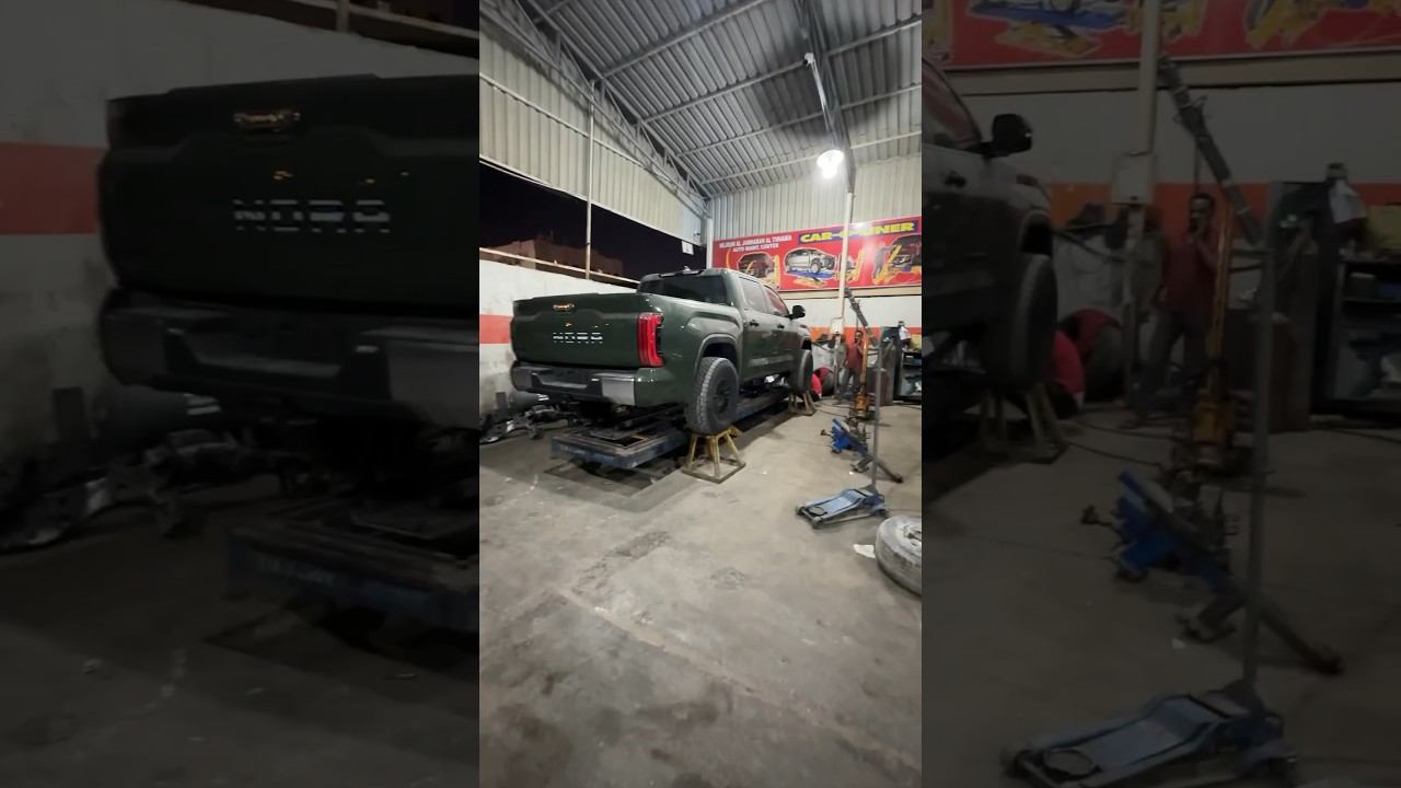 Как в Дубае диагностируют Раму и лонжероны. Car-o-liner смотреть онлайн